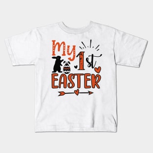 My first Easter, My 1st easter, Easter Bunny Gift, Easter Gift For Woman, Easter Gift For Kids, Carrot gift, Easter Family Gift, Easter Day, Easter Matching Kids T-Shirt